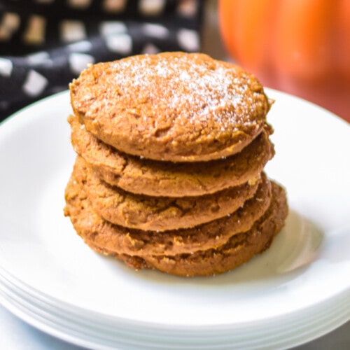 Pumpkin cookies recipe card