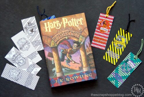 Harry Potter coloring bookmarks