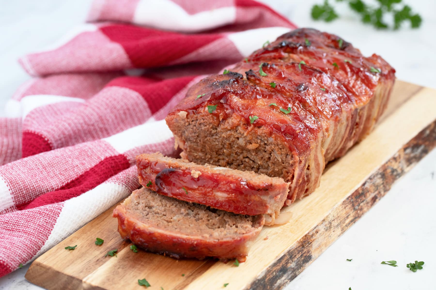 Bacon Wrapped Meatloaf Recipe | Fun Money Mom