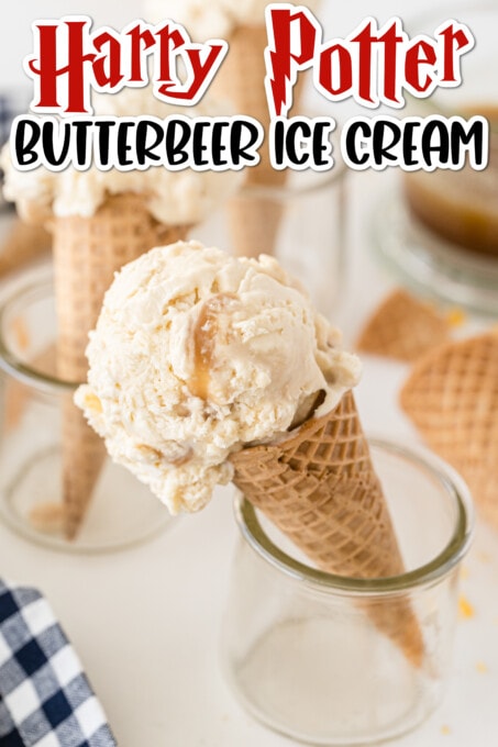 Butterbeer Ice Cream Pin