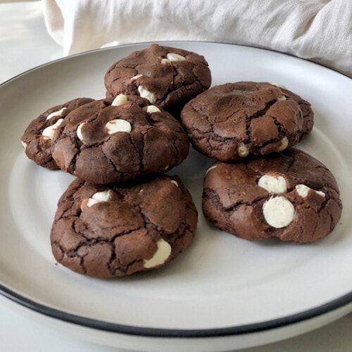 Brownie Mix Cookies Recipe Card