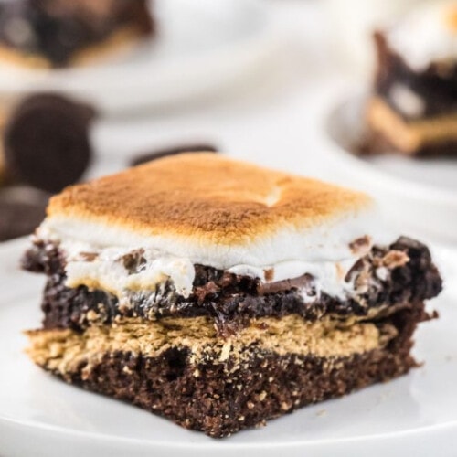 Oreo S'mores Brownies