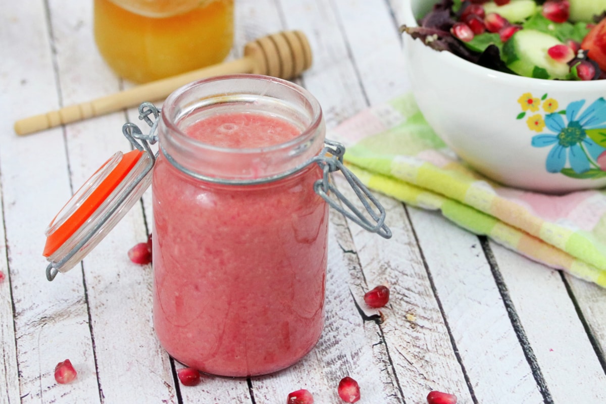 Pomegranate Salad Dressing Recipe | Fun Money Mom