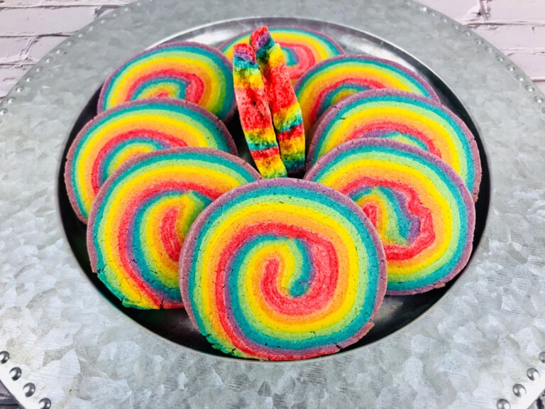 Rainbow Pinwheel Cookie Recipe