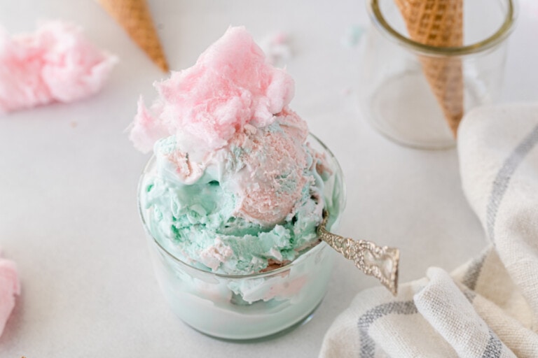 Cotton Candy Ice Cream Recipe (No Churn)