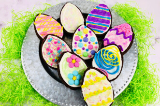 Easter Egg Brownies feature