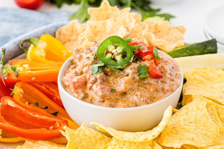 Easy Rotel Dip Recipe With Ground Beef And Sausage