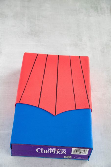 Spiderman Valentine Box (with printable template) - Fun Money Mom