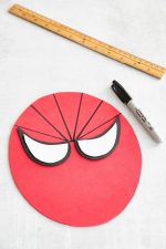 Spiderman Valentine Box (with printable template) - Fun Money Mom