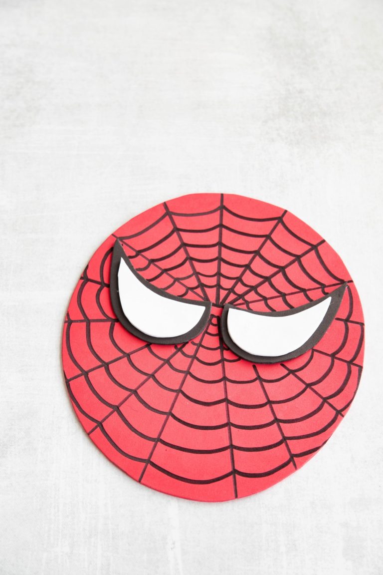 Spiderman Valentine Box (with printable template) - Fun Money Mom