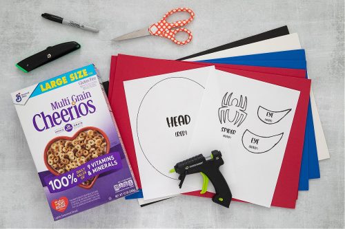Spiderman Valentine Box (with printable template) - Fun Money Mom