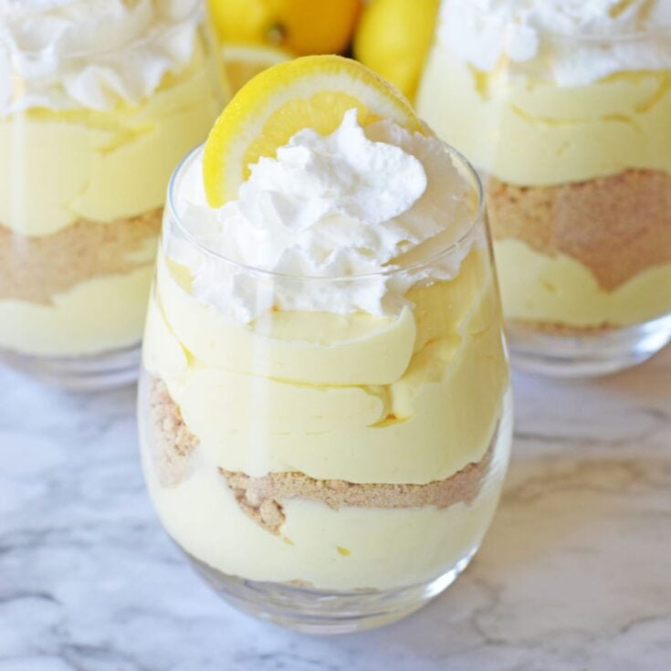 Easy Lemon Cheesecake Parfait Recipe - Fun Money Mom