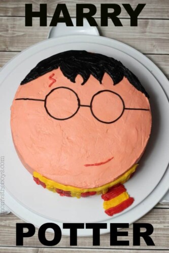 Cake that looks like Harry Potter
