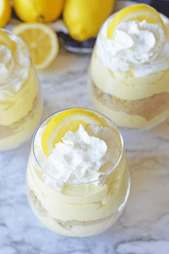 Easy Lemon Cheesecake Parfait Recipe - Fun Money Mom