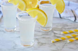 Lemon Drop Shots Recipe Feature