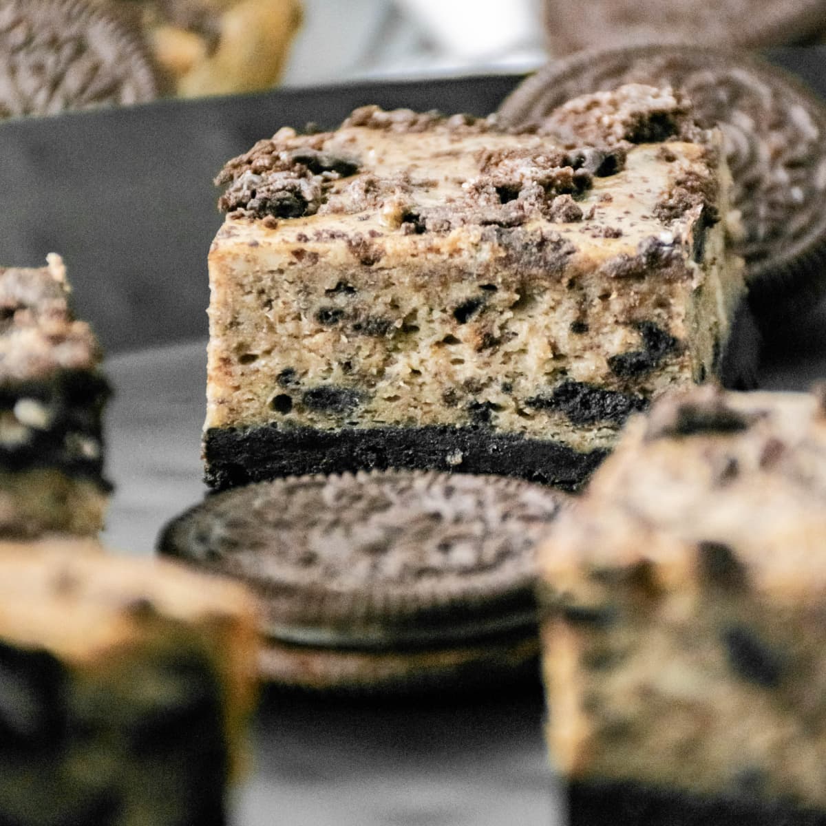 Oreo Cheesecake Bars