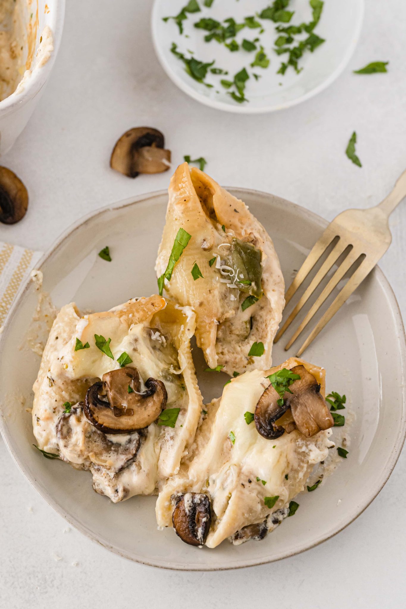 Philly Cheesesteak Stuffed Shells - Fun Money Mom