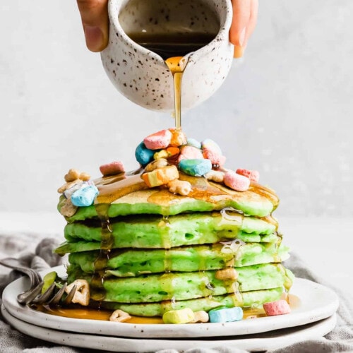 St. Patrick's Day pancakes