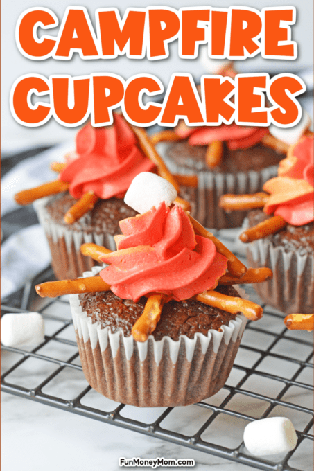 Campfire Cupcakes image for Pinterest