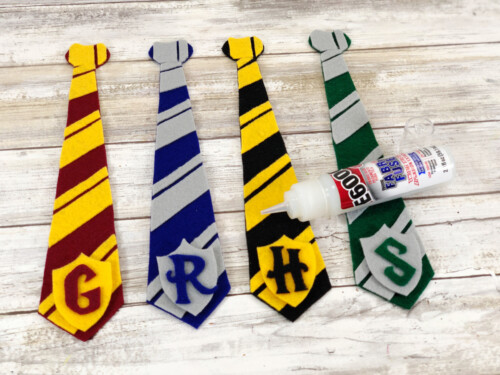 Completed Harry Potter bookmarks