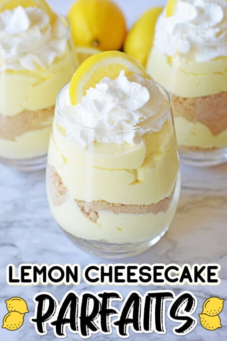 Lemon cheesecake parfait pin 1
