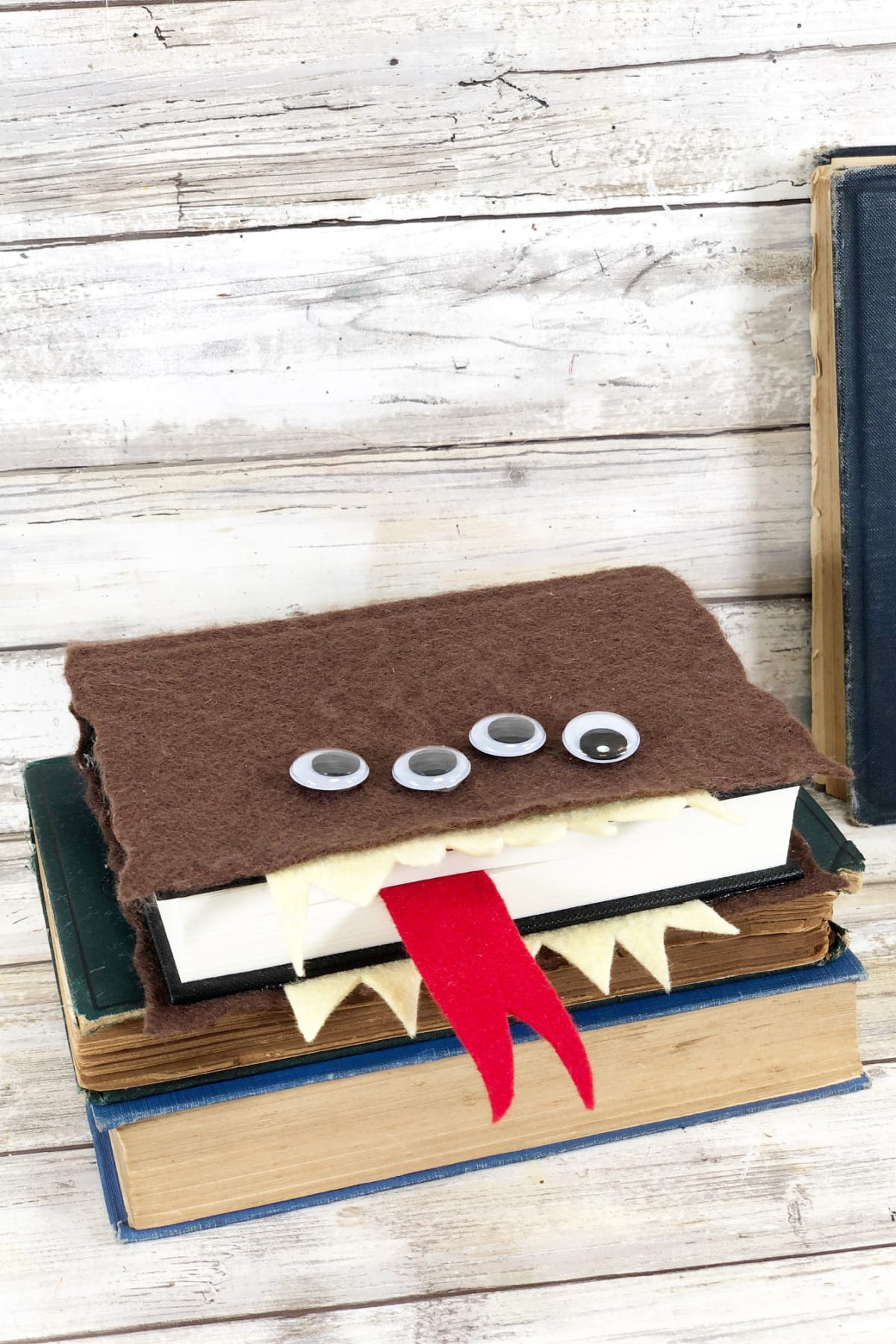 This homemade Monster Book Of Monsters Book Cover is a perfect gift for all harry potter fans. 
