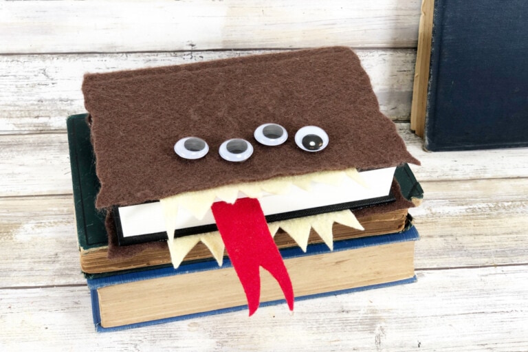 Monster Book Of Monsters DIY Book Cover