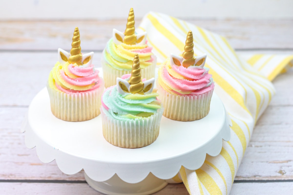 Magical DIY Candy Melt Unicorn Cupcakes - Mama Likes To Cook