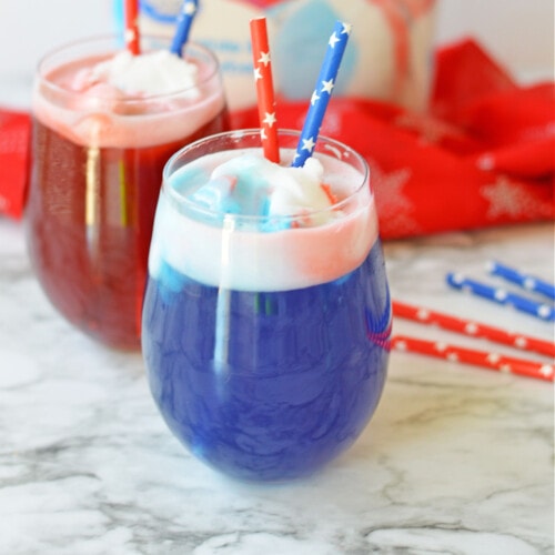 Easy 4th Of July Punch Recipe - Fun Money Mom