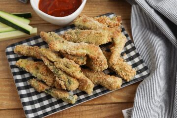 Crispy Baked Zucchini Fries - Fun Money Mom