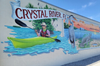 Mural in Crystal River Florida