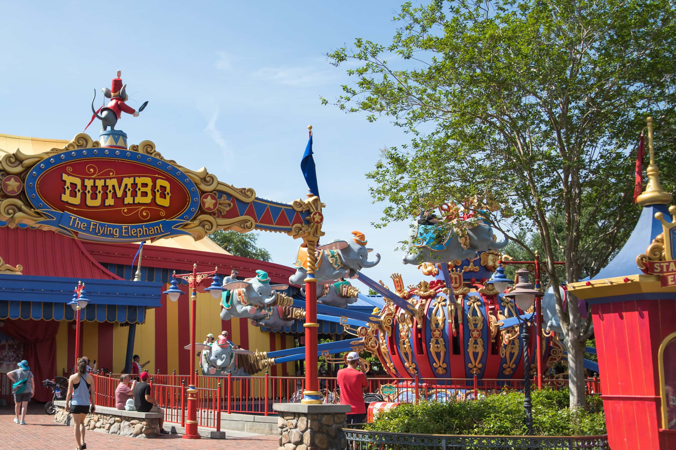 Dumbo Ride In Magic Kingdom