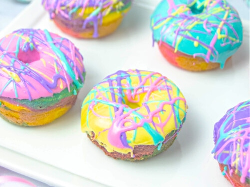 Tasty Rainbow Donut Light Room factory Decor