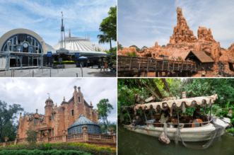 Images from Disney attractions