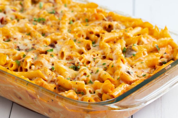 Chicken Pasta Casserole Recipe - Fun Money Mom