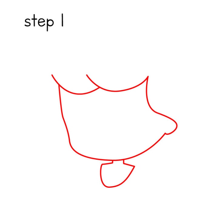 How To Draw Cinderella step 1