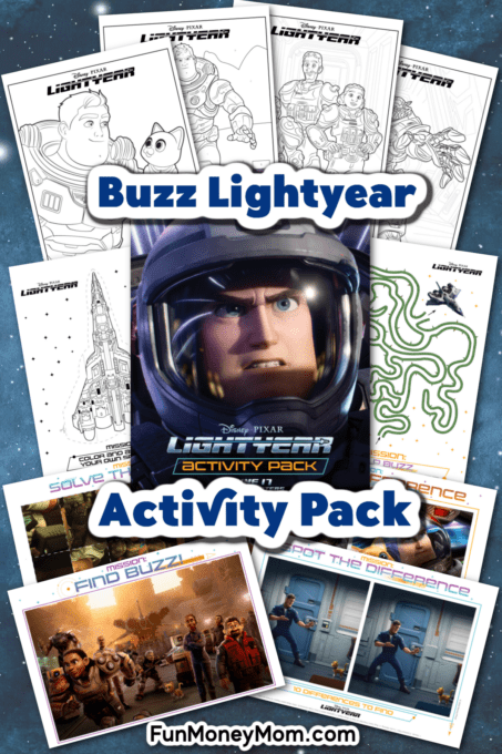 Lightyear Activity Pack Pin 1