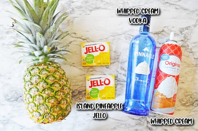 Pineapple Jello Shots With Vodka ingredients