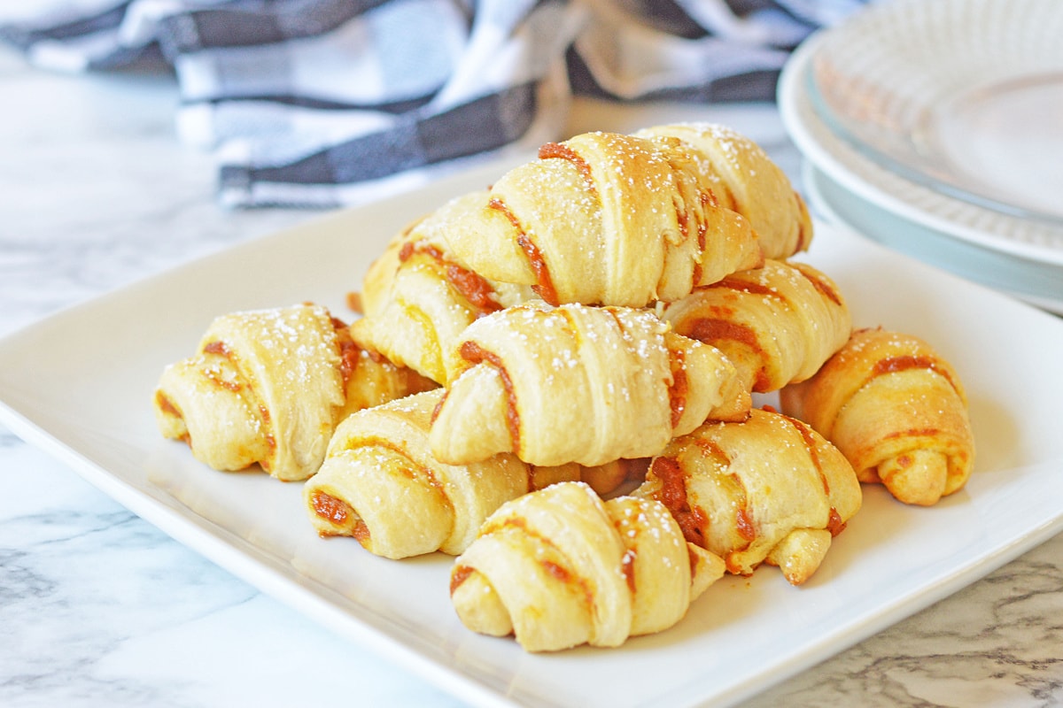 Pumpkin Pie Crescent Rolls