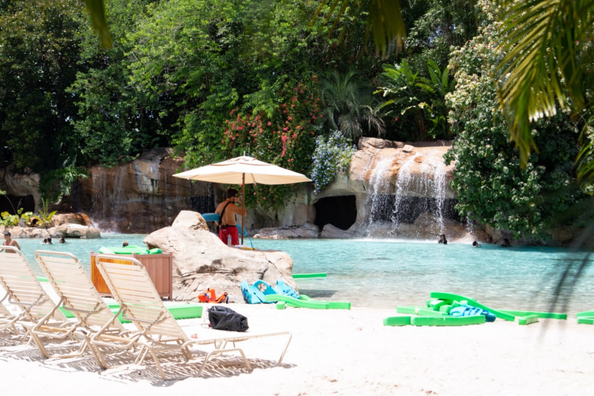 Serenity Bay in Discovery Cove