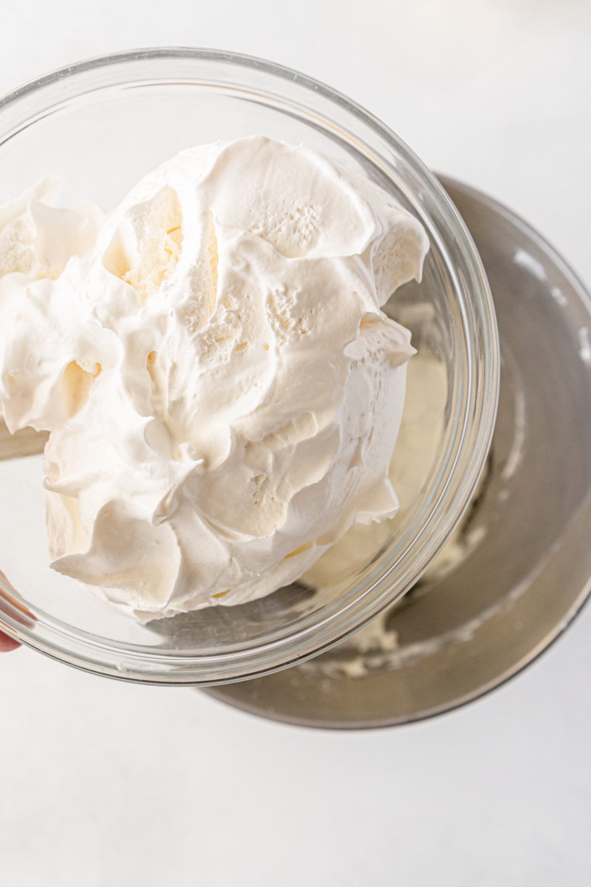Cool whip in bowl for recipe