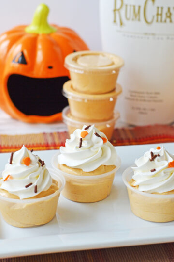 Pumpkin Pie Pudding Shots - Fun Money Mom