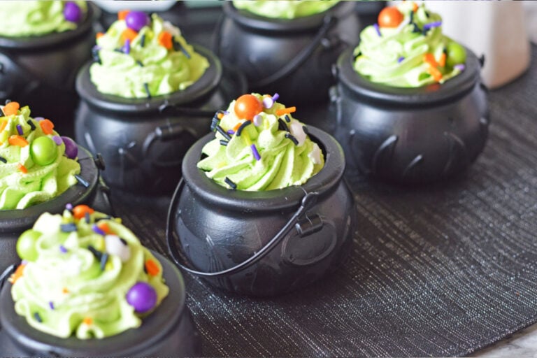 Witches Brew Pudding Cups