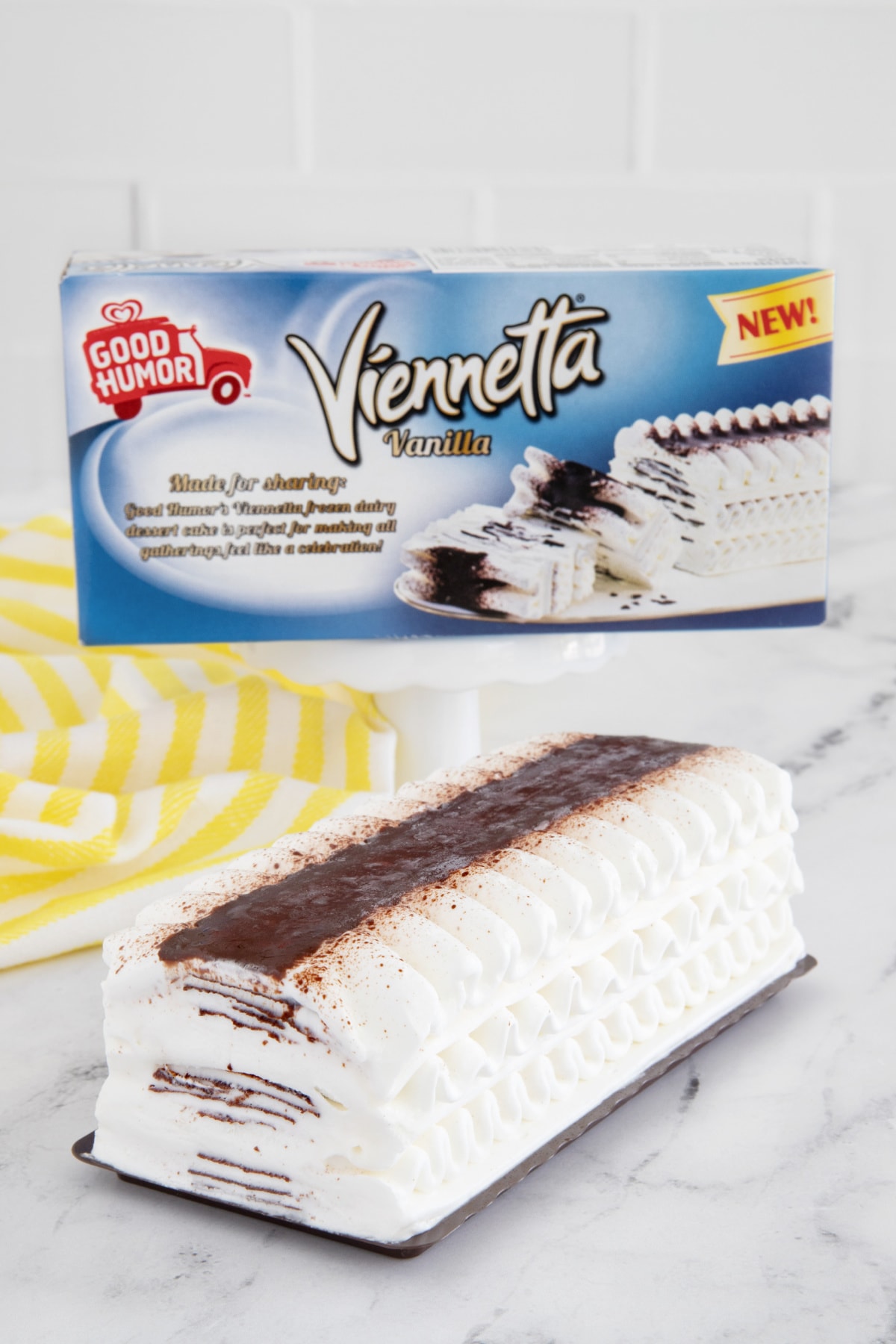 Viennetta Vanilla ice cream cake