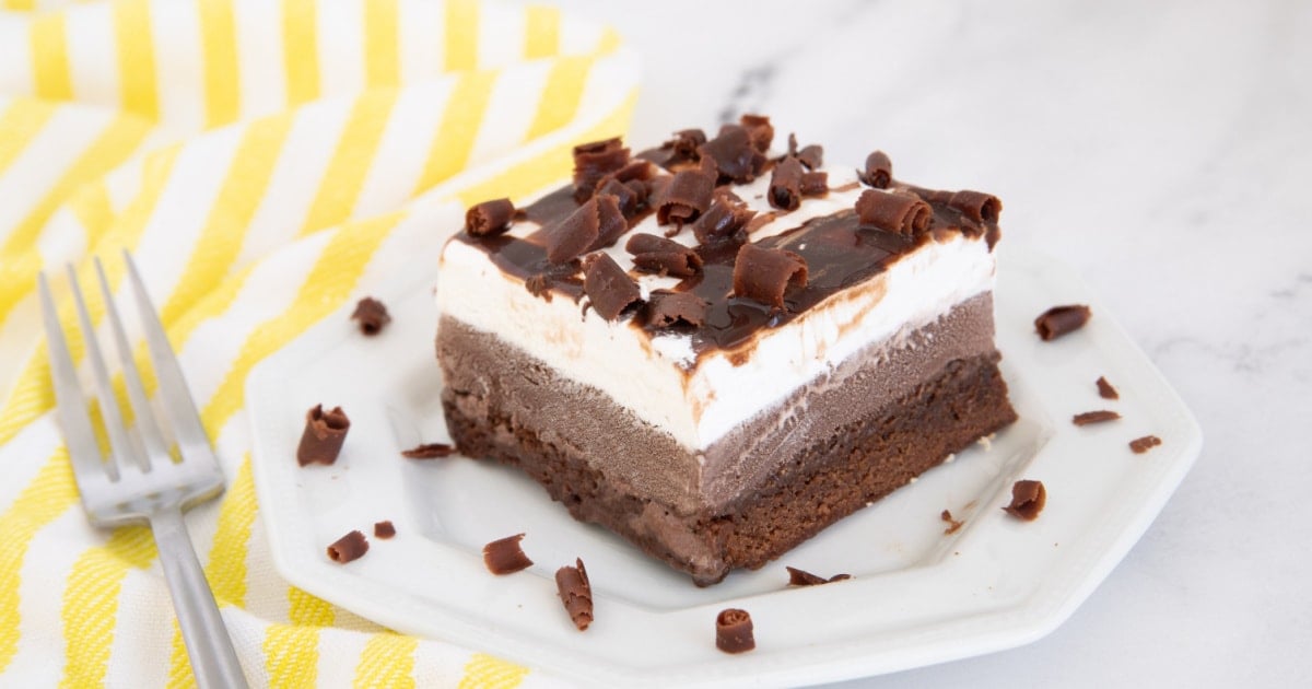 Brownie Ice Cream Cake