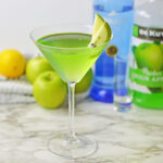 Green Apple Martini recipe card