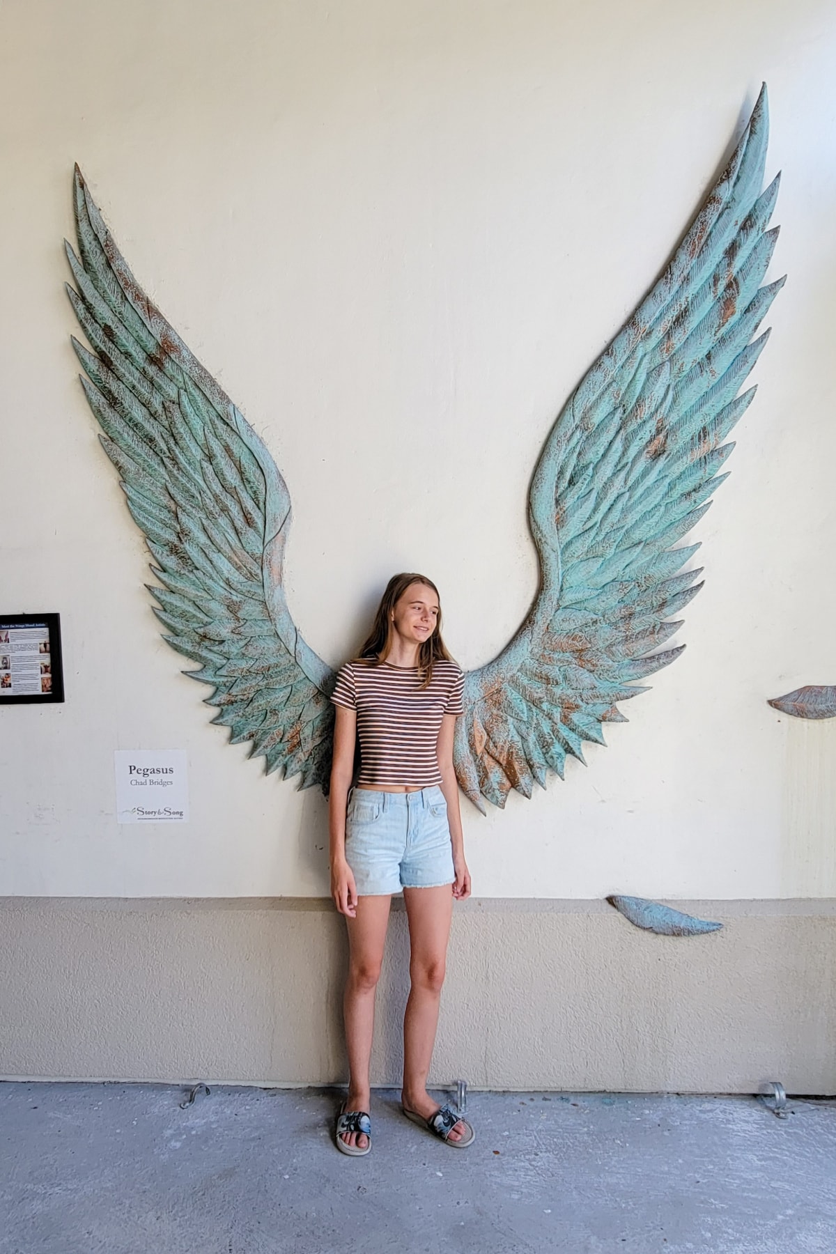 Angel wings at Story & Song