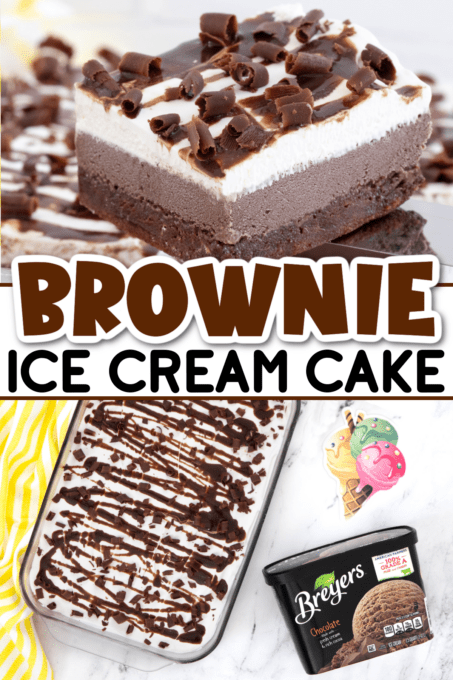 Brownie Ice Cream Cake Pin 1