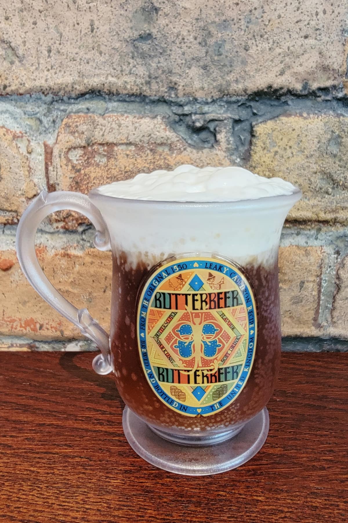 Butterbeer on counter