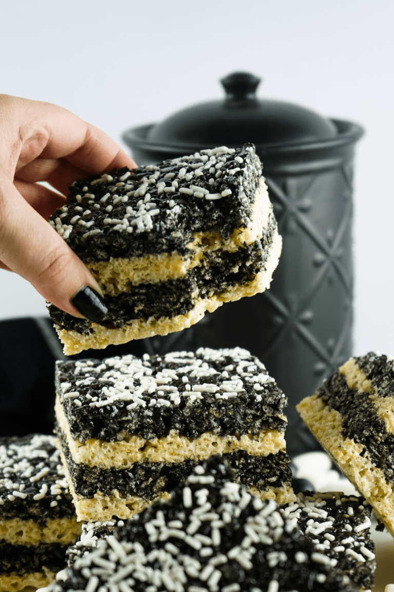 Halloween Rice Krispie Treats - Fun Money Mom